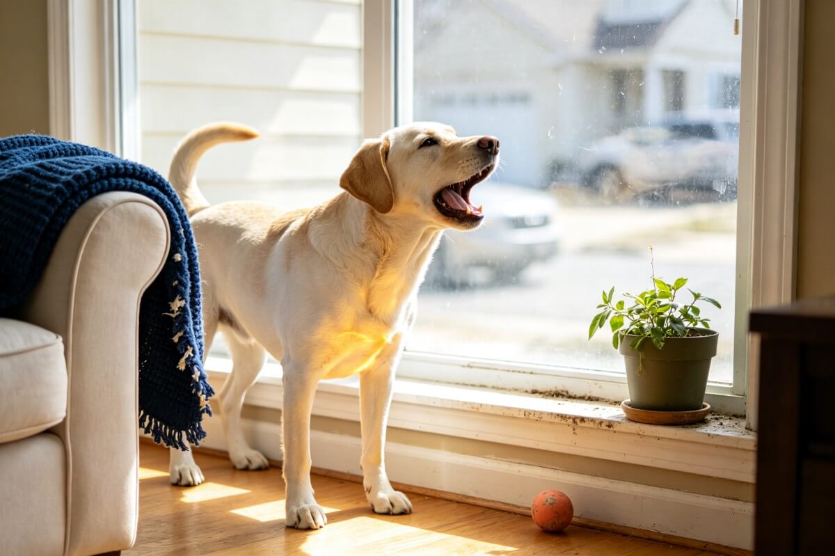 Why Does My Dog Bark When Left Alone? What It Means and How to Help