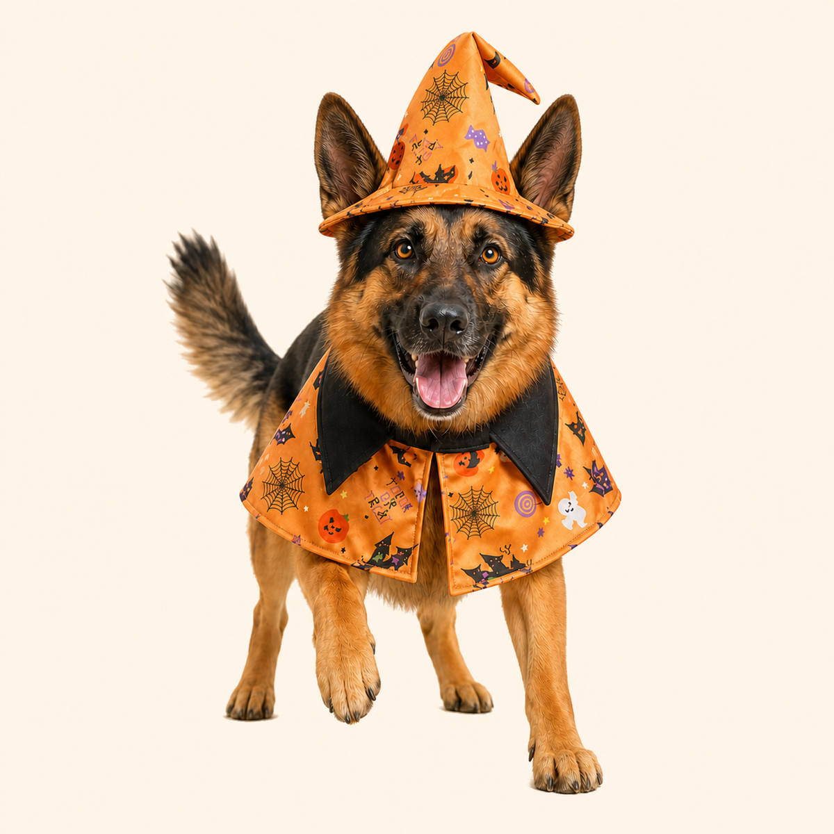 MESTR Halloween Dog Costume Cape with Hat